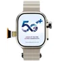 Smartwatch 5g Ultra 3 Ai 16gb Serie 10 Chip 7 Pulseiras Câmera Baixa Apps Responde Whatzz Prata
