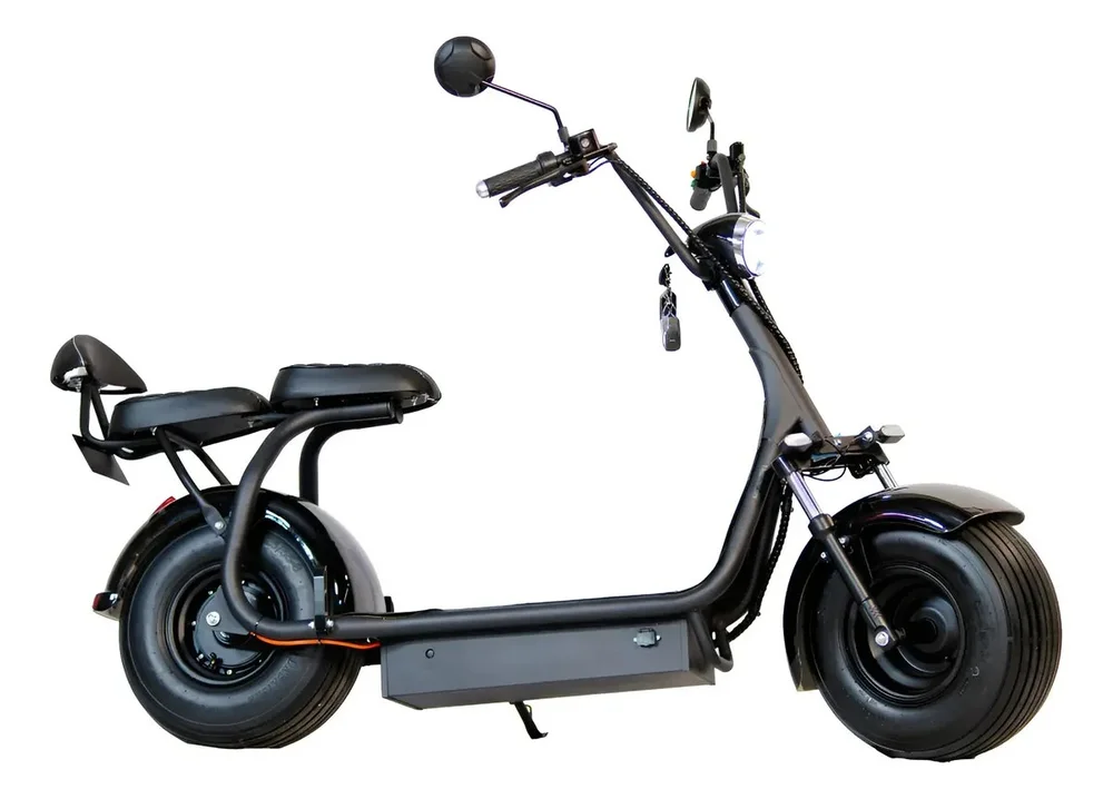 Scooter Patinete Elétrico Austin 1000w S/ Cnh Recarregavel Cor:preto