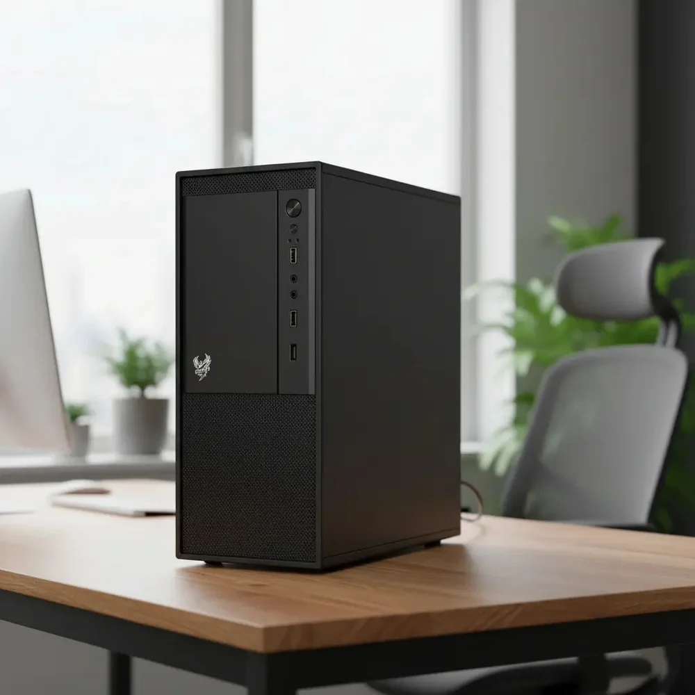Gabinete Office Micro Fnx Com Fonte 200w Fnxcc/ca08 Imp Usb