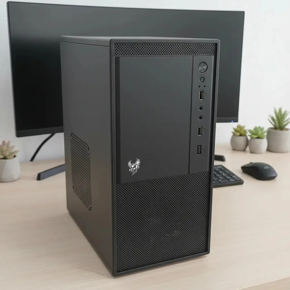 Gabinete Office Micro Fnx Com Fonte 200w Fnxcc/ca08 Imp Usb