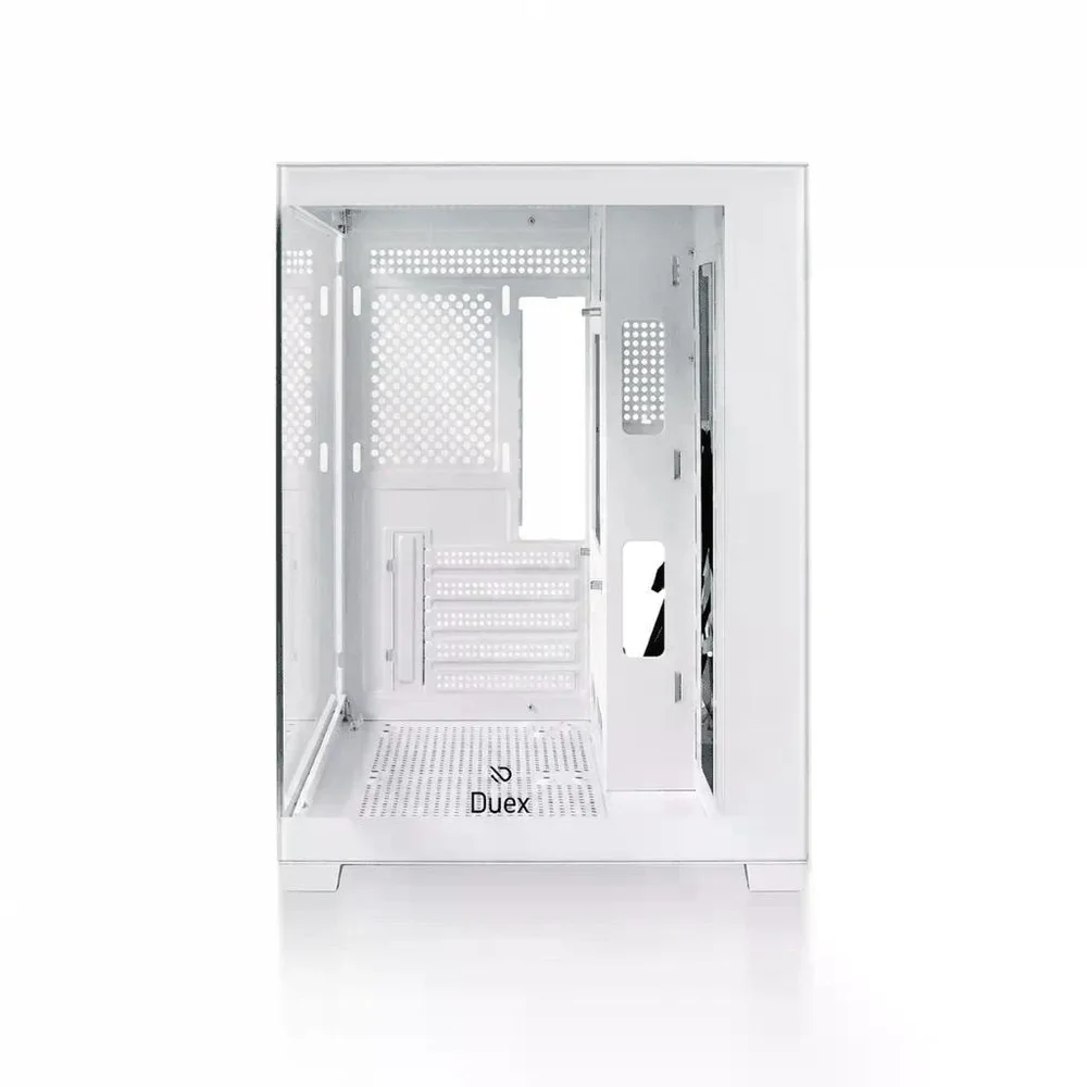 Gabinete Duex Dxga275wh, Mid Tower, Branco, Sem Fonte, Sem Fans, Dxga275wh S/logo