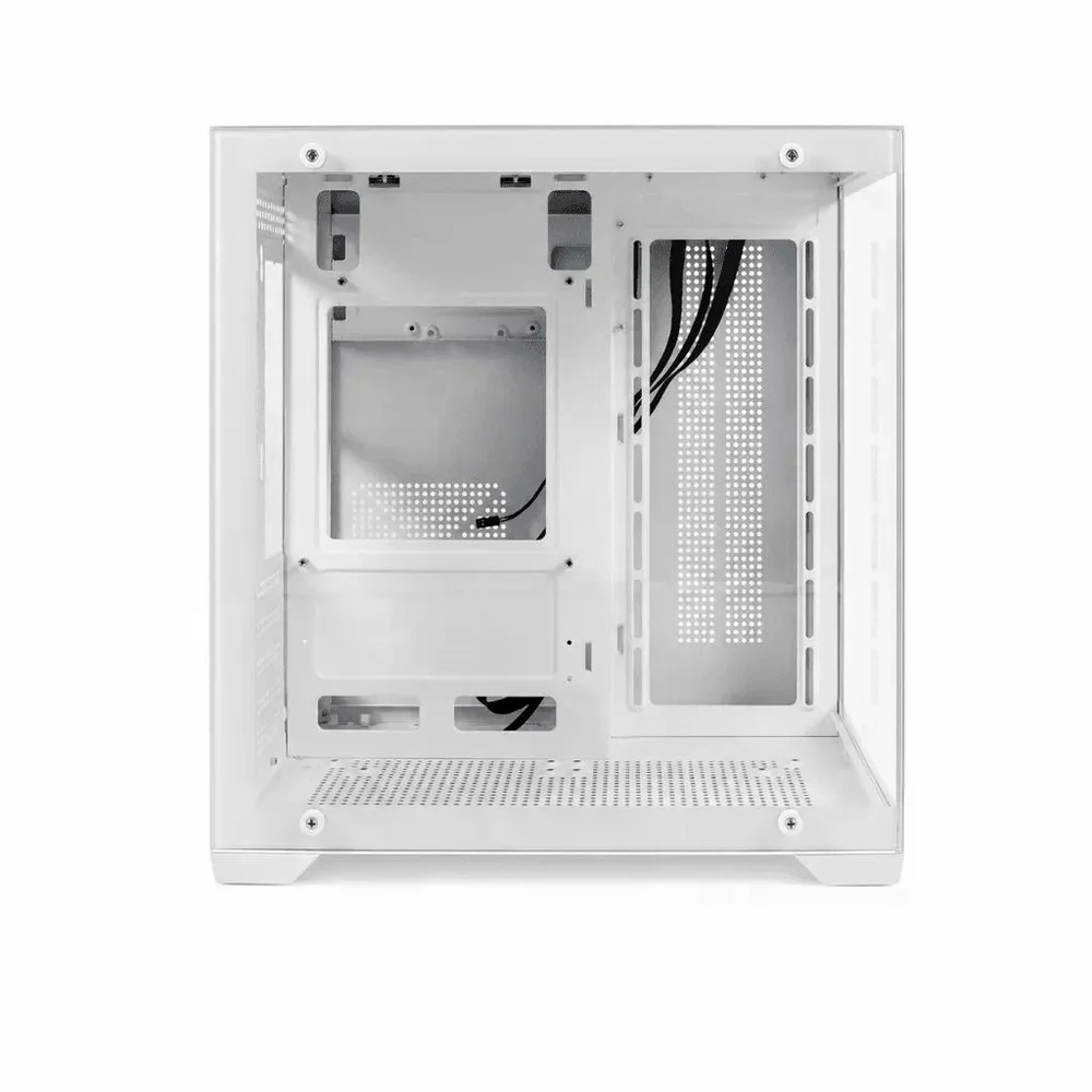 Gabinete Duex Dxga275wh, Mid Tower, Branco, Sem Fonte, Sem Fans, Dxga275wh S/logo