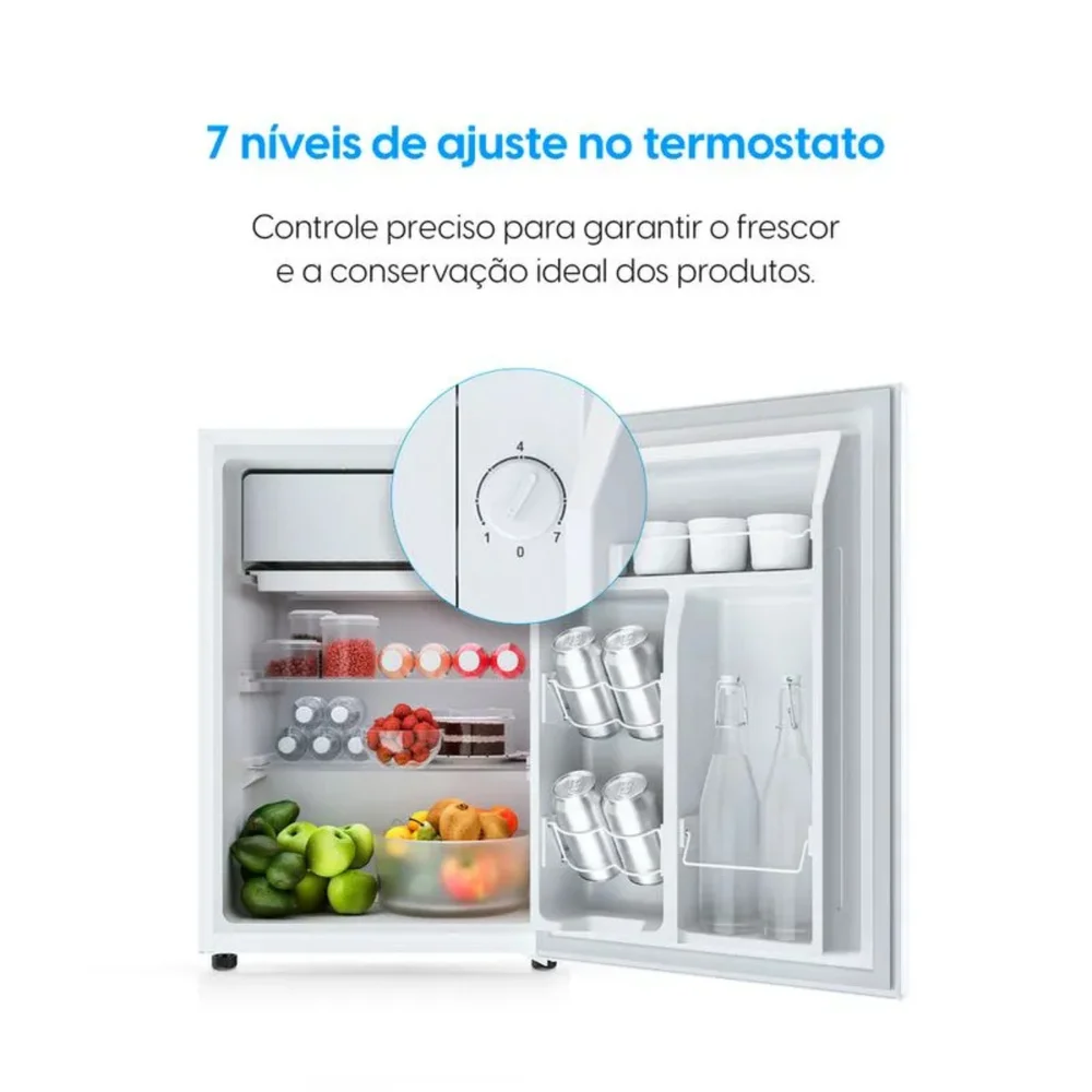Frigobar 47 Litros Elgin Branco R600a Porta Reversivel 127v Frigobar 47 Litros Elgin Branco R600a Porta Reversivel 127v