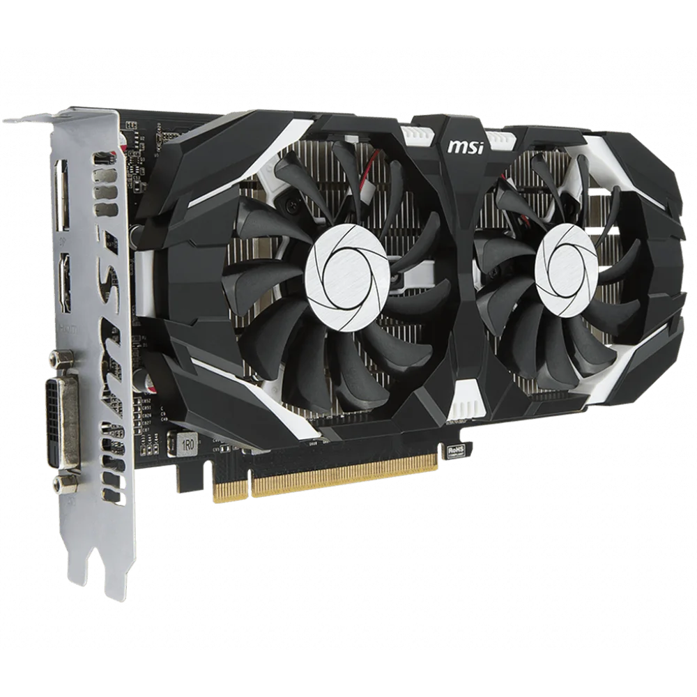 Placa De Vídeo MSI GeForce GTX 1050 Ti 4GB KaBuM