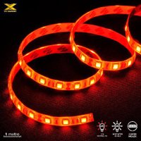 Fita De Led Vx Gaming Vermelho Com Conexão Molex 60 Pontos De Led 1 Metro - Lvm1