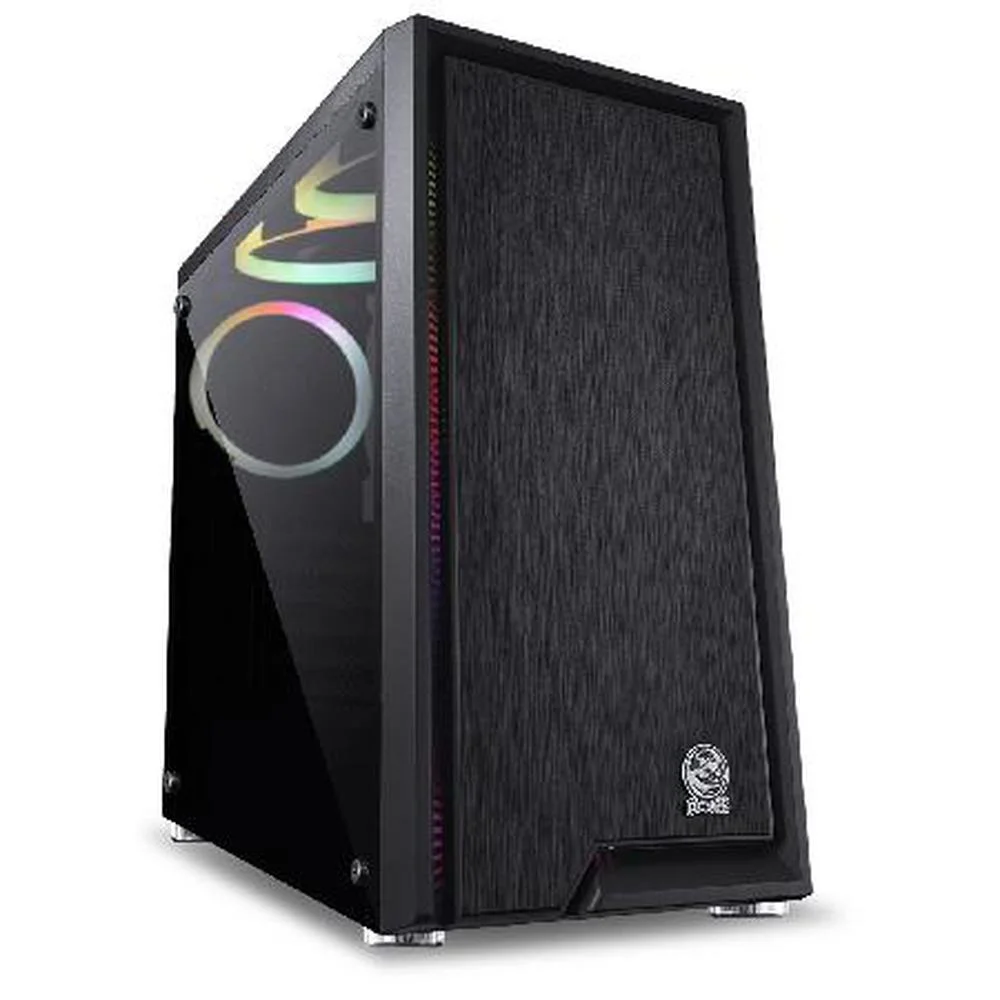 Gabinete Mid-Tower Polaris Preto 3 Fans Rgb Lateral Em Vidro Temperado - Plptrgb3fv Gabinete Mid-Tower Polaris Preto 3 Fans Rgb Lateral Em Vidro Temperado - Plptrgb3fv