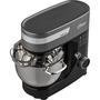 Batedeira Planetária Oster 4L, 750W, 220V, 3 Batedores, 12 Velocidades, Tampa Antirrespingo Preto e Inox - Oba651