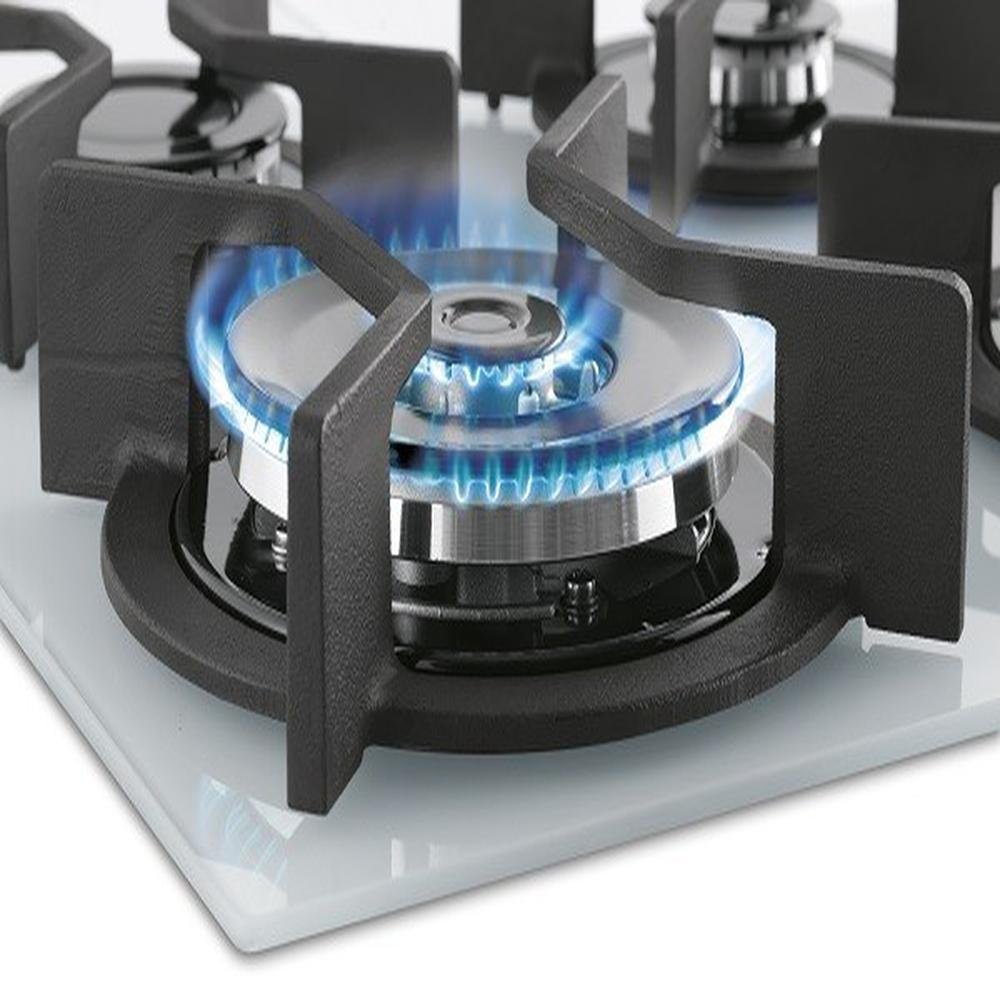 Fogão Cooktop Fischer 4 Bocas Tripla Chama Infinity Branco