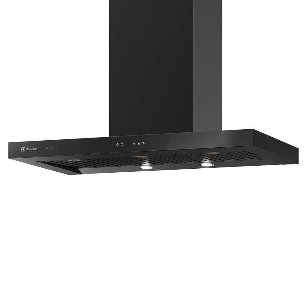 Coifa de Parede Electrolux, 90cm, Preta, Pro Series, 127V - 90CTV Coifa de Parede Electrolux, 90cm, Preta, Pro Series, 127V - 90CTV