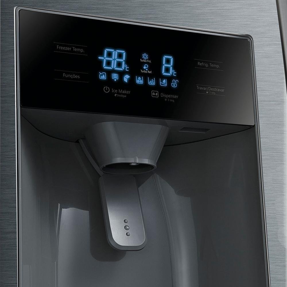 Refrigerador Philco Side By Side Touch Inverter, 520L, 220V - PRF520DIP Refrigerador Philco Side By Side Touch Inverter, 520L, 220V - PRF520DIP