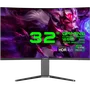 Monitor Gamer 32 Curvo 2.5k QHD, 165Hz, Freesyng Gsync, Gamemax
