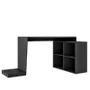 Mesa Para Computador Gamer 4 Nichos Bmg 03 - Preto