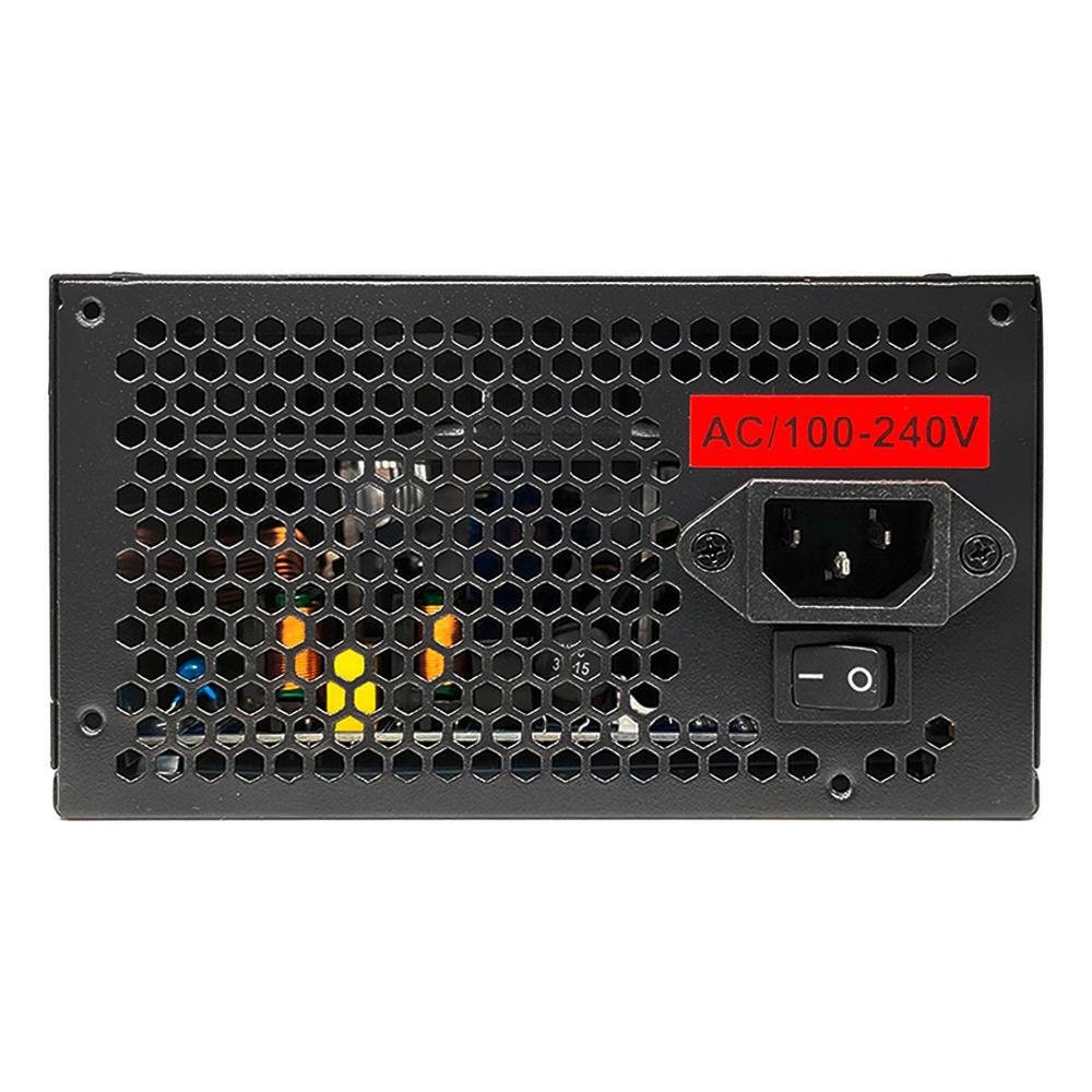 Fonte Gamer Ktrok Power Supply, 500W, 80 Plus Bronze, PFC Ativo, Bivolt Automático, Preto - KT-PS500W Fonte Gamer Ktrok Power Supply, 500W, 80 Plus Bronze, PFC Ativo, Bivolt Automático, Preto - KT-PS500W