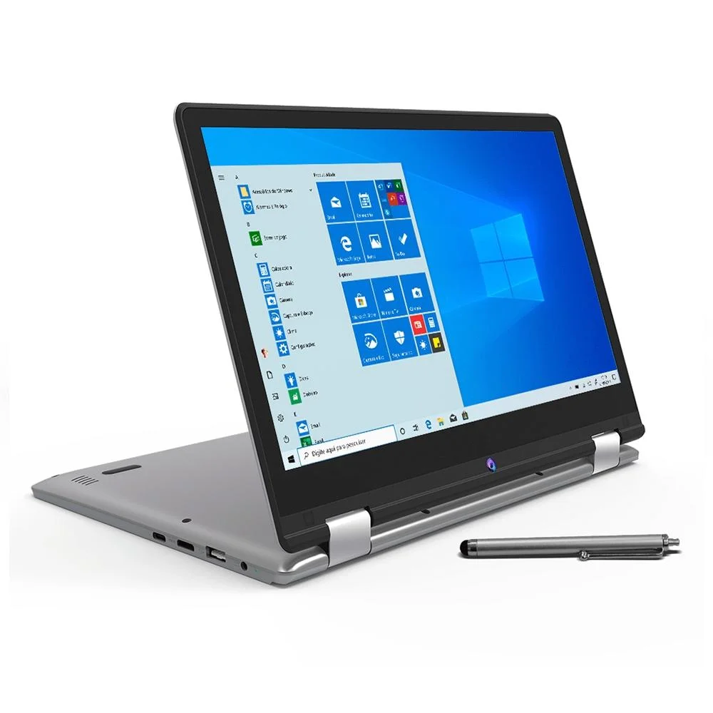 Notebook Positivo Duo Intel, 4GB, SSD 64GB, 2 em 1, 2.4GHz, 12", Full HD, Cinza Notebook Positivo Duo Intel, 4GB, SSD 64GB, 2 em 1, 2.4GHz, 12", Full HD, Cinza