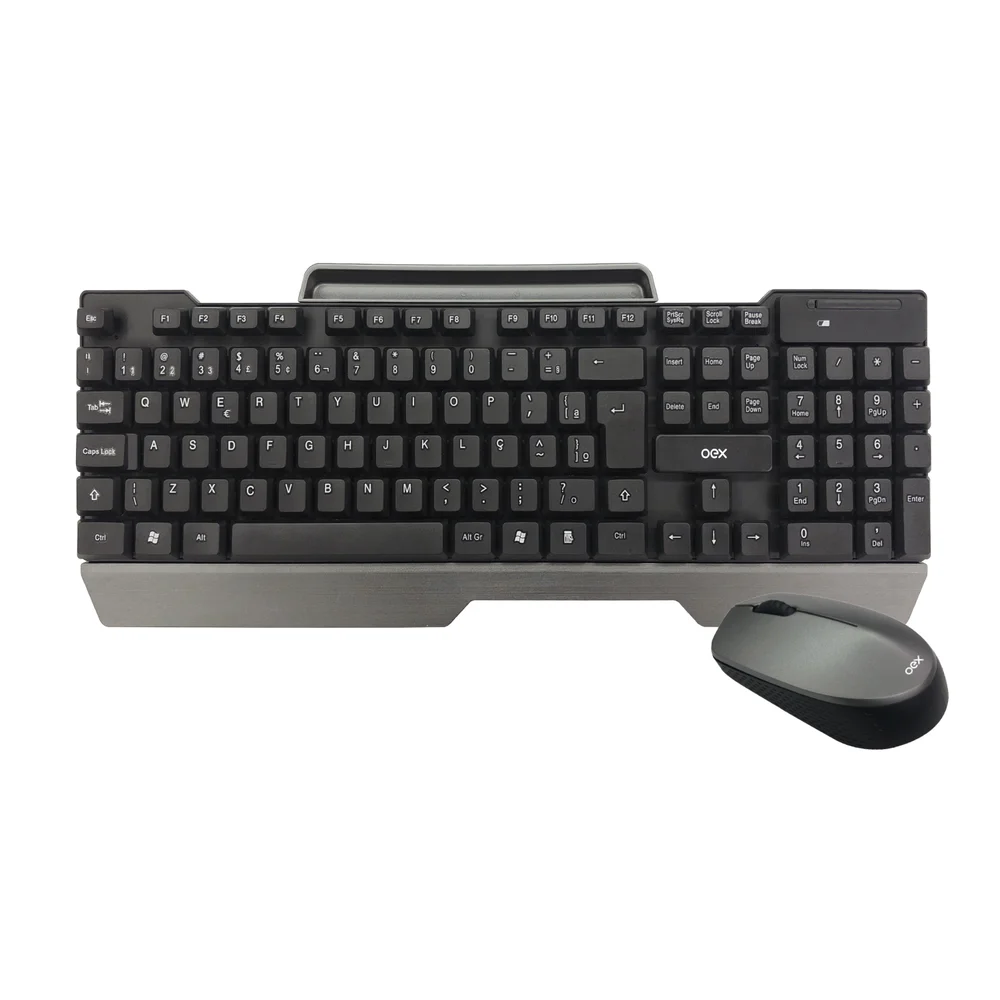 MinMin Teclado E Mouse Sem Fio OEX Tm406 Wireless KaBuM