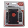 Case Caddy F3 P/ Notebook Sata, 12,7mm