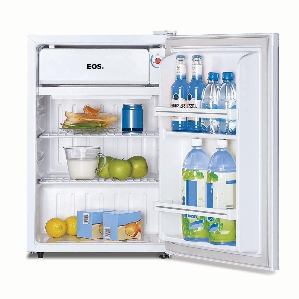 Frigobar EOS Ice Compact 71L, 220V, Branco, Porta Cega, Porta Reversível, Degelo Manual- EFB80