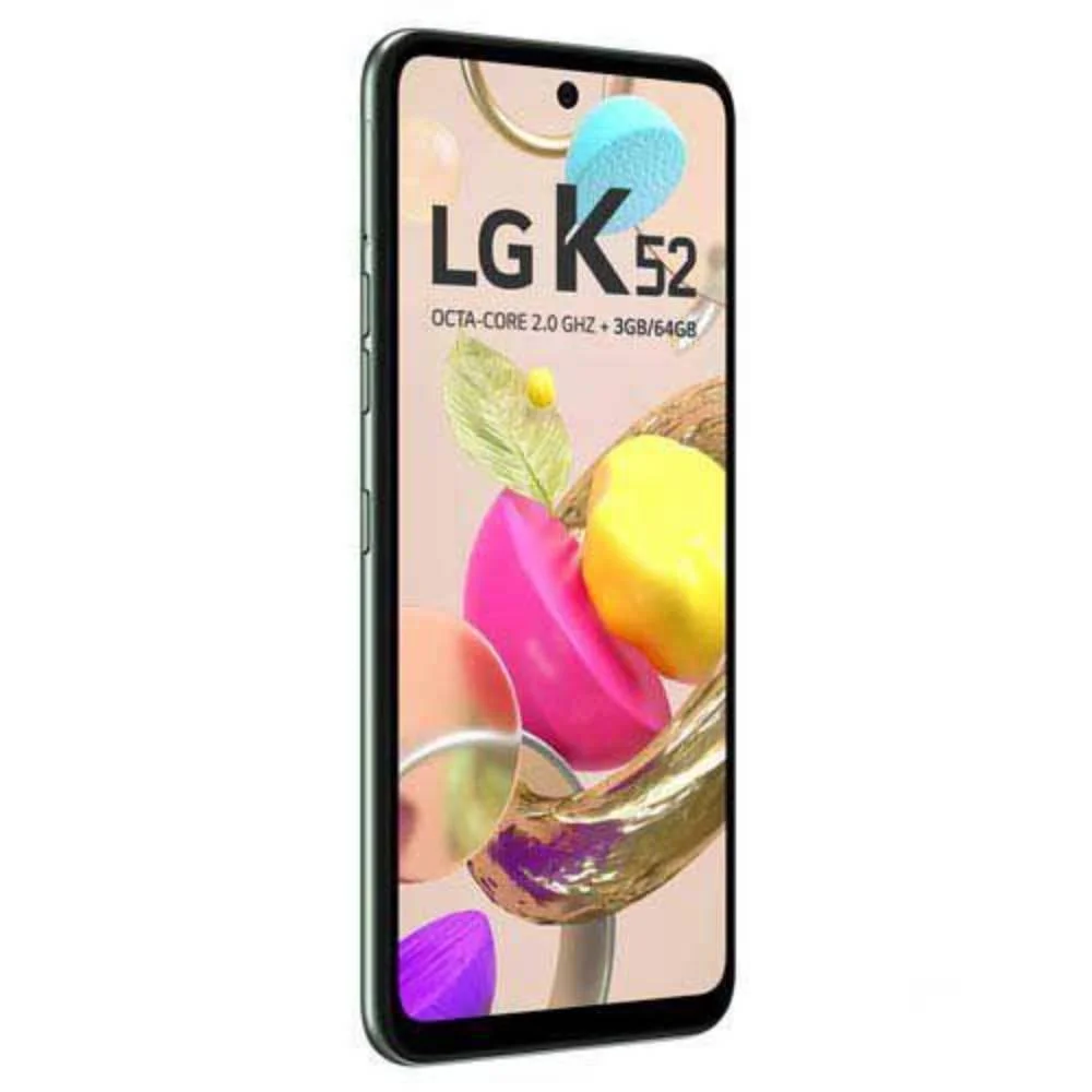 Smartphone LG K52, 64GB, Dual Chip ,Tela 6.6", 4G, Wifi, Câmera Dupla 13mp+2mp, Verde - Lmk420bmw Smartphone LG K52, 64GB, Dual Chip ,Tela 6.6", 4G, Wifi, Câmera Dupla 13mp+2mp, Verde - Lmk420bmw