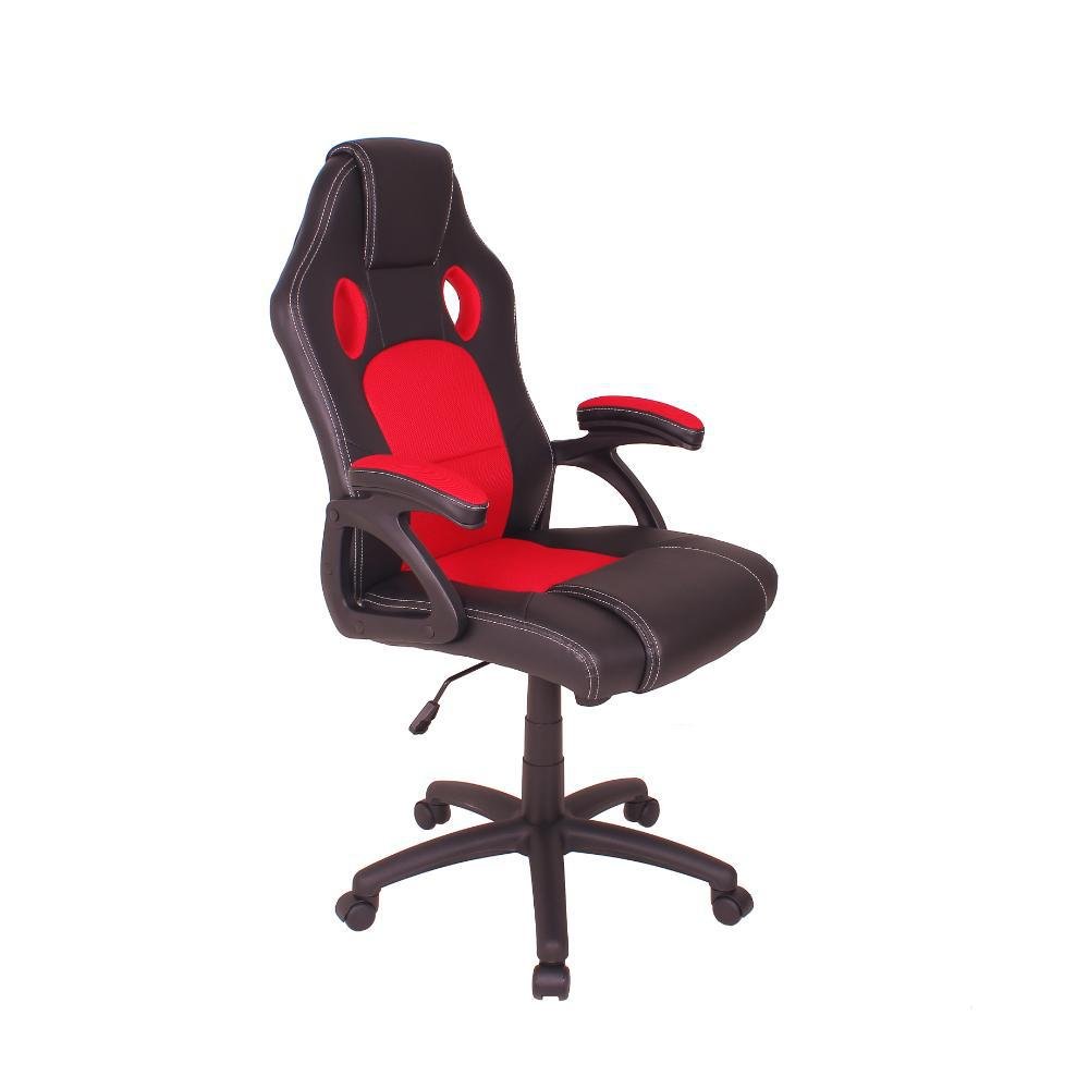Cadeira Gamer Império Brazil Business MAG4, Reclinável, com Base Giratória, Preto/Vermelho Cadeira Gamer Império Brazil Business MAG4, Reclinável, com Base Giratória, Preto/Vermelho