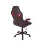 Cadeira Gamer Império Brazil Business MAG4, Reclinável, com Base Giratória, Preto/Vermelho