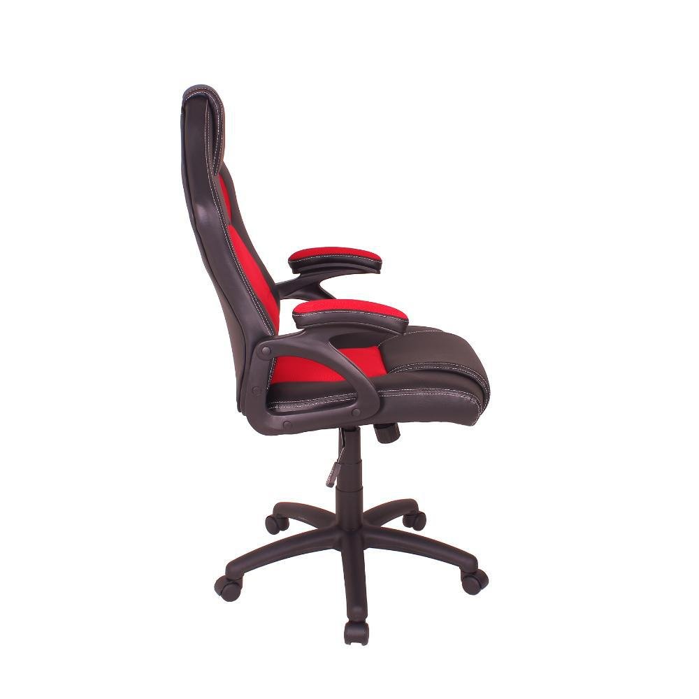 Cadeira Gamer Império Brazil Business MAG4, Reclinável, com Base Giratória, Preto/Vermelho Cadeira Gamer Império Brazil Business MAG4, Reclinável, com Base Giratória, Preto/Vermelho