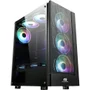 Gabinete Gamer Mid Tower Cruiser RGB Fortrek, Preto
