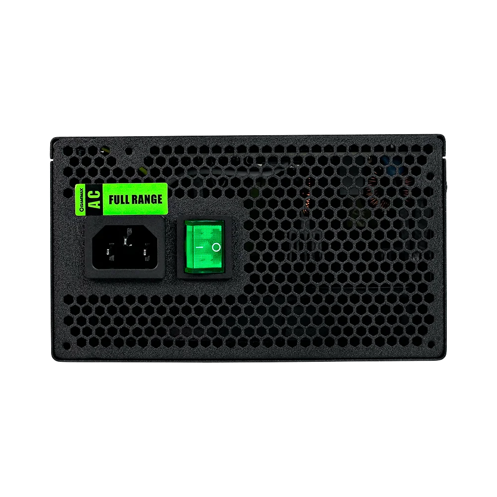 Fonte Gamemax Gamer GM600, 600W, 80 Plus Bronze, Semi-Modular, PFC Ativo, Box - GM600R2A19C0187 Fonte Gamemax Gamer GM600, 600W, 80 Plus Bronze, Semi-Modular, PFC Ativo, Box - GM600R2A19C0187