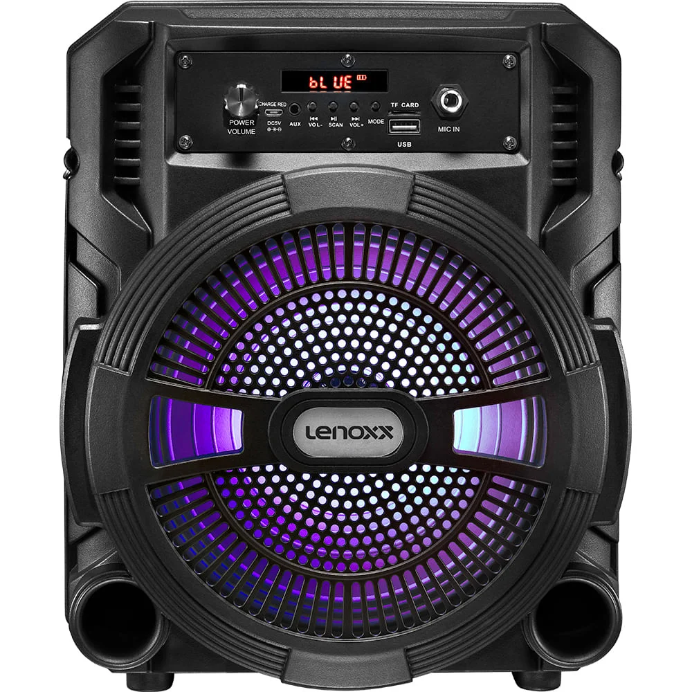 Caixa Amplificada Lenoxx Controle Remoto KaBuM