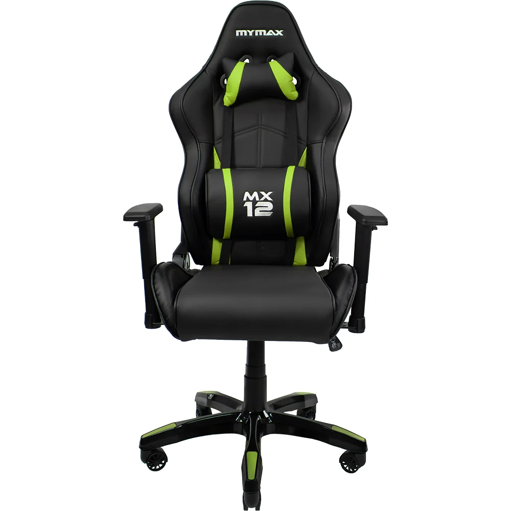 m*m様 SIM max 12.0 Cadeira Gamer Mx12 Giratoria PretoVerde Kabum