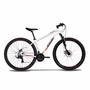 Bicicleta MTB Caloi Vulcan Aro 29, 17", 21 Velocidades, Branco