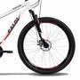 Bicicleta MTB Caloi Vulcan Aro 29, 17", 21 Velocidades, Branco
