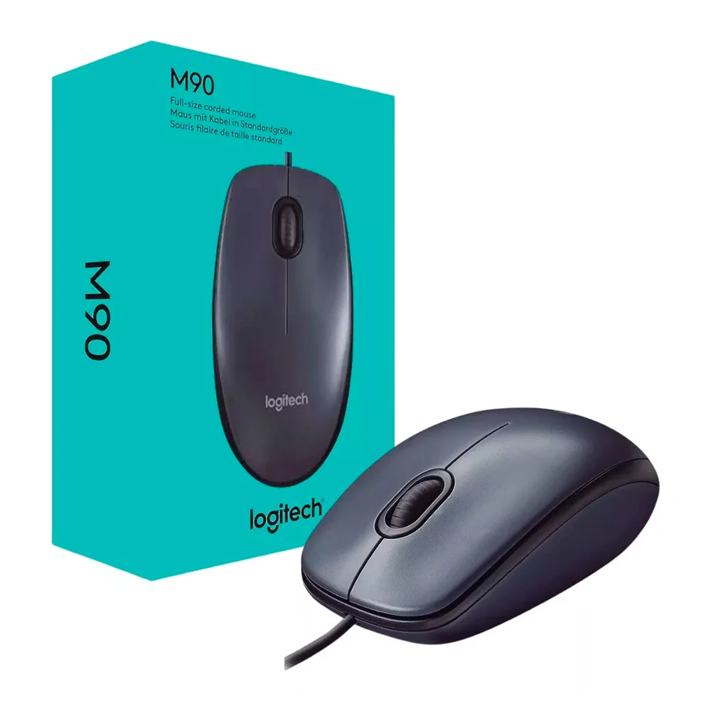 Mouse com fio Logitech