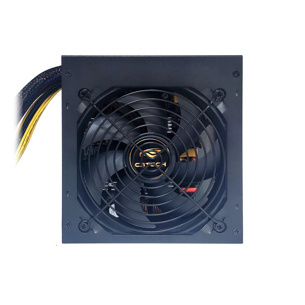 Fonte C3Tech Gamer ATX, 600W, 80 Plus Bronze, PFC Ativo, Bivolt Automático, PS-G600B Fonte C3Tech Gamer ATX, 600W, 80 Plus Bronze, PFC Ativo, Bivolt Automático, PS-G600B