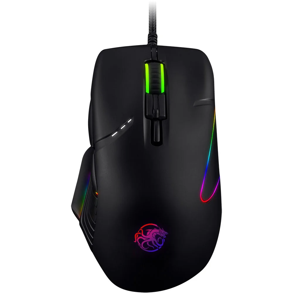 Mouse Gamer 16000Dpi Draxen Dn90 Rgb Kabum