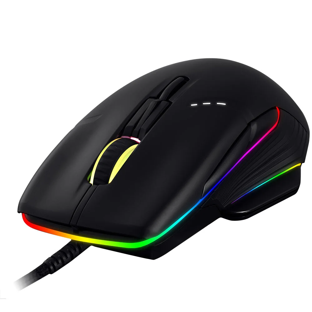 Mouse Gamer 16000Dpi Draxen Dn90 Rgb Kabum