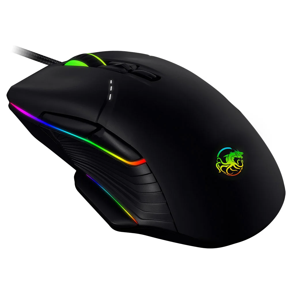 Mouse Gamer 16000Dpi Draxen Dn90 Rgb Kabum