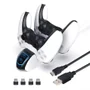 Carregador Duplo Com Led, Controle Sem Fio, Ps5 - Playstation 5