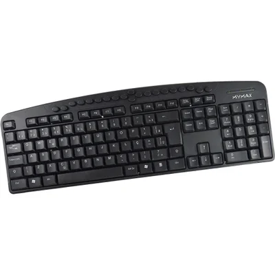 Teclado Usb Multimidia 107 Teclas Abnt Kabum