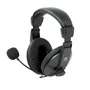 Headset C3Tech Voicer Comfort, Microfone Flexível, Volume Integrado, P2, Preto - PH-60BK