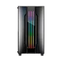 Gabinete Gamer Cougar Gemini M Iron Gray Rgb Micro Atx Vidro 385tmb0-0001