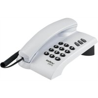 Telefone Pleno Cinza Ártico, Sinalização De Linha Pulso E Tom, Funções Flash, Redial, Mute