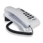 Telefone Pleno Cinza Ártico, Sinalização De Linha Pulso E Tom, Funções Flash, Redial, Mute