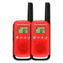 Radio Comunicador Talkabout, 25Km, T110BR, Vermelho, Motorola - Par/2
