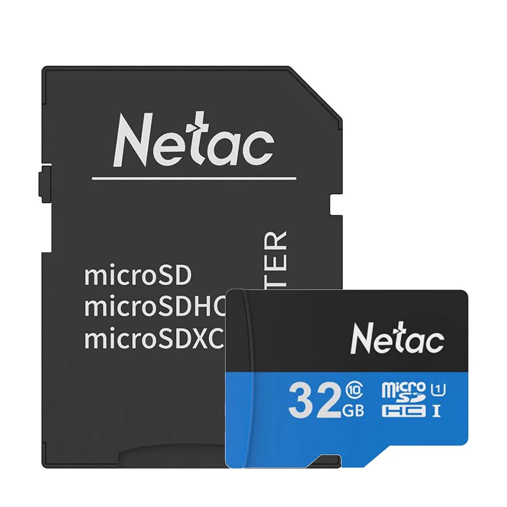 Cartão Memória Microsd 32gb 80mb/s Netac C Adap