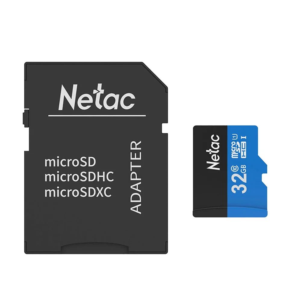 Cartão Memória Microsd 32gb 80mb/s Netac C Adap