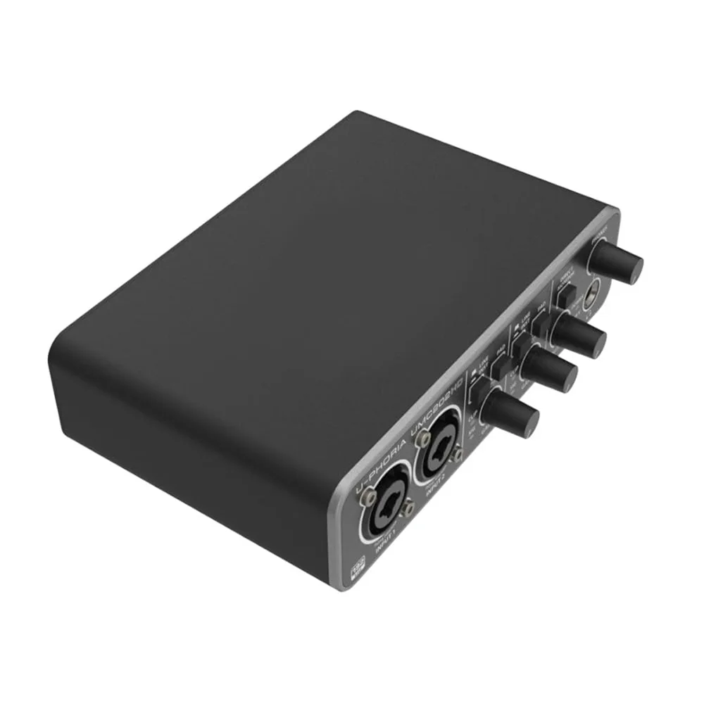 Interface De Áudio Externa Behringer U-Phoria, USB - Umc202HD Interface De Áudio Externa Behringer U-Phoria, USB - Umc202HD