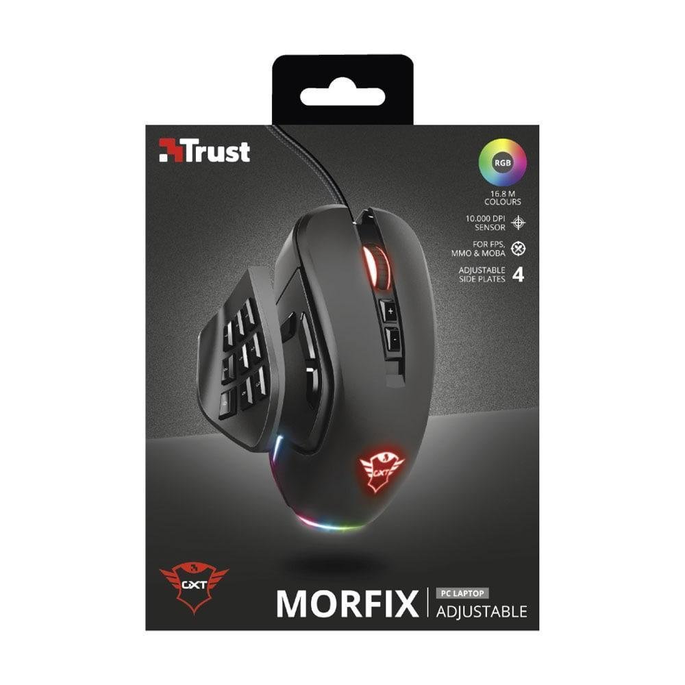 Mouse Gamer Morfix Trust GTX 970 14 Botões | KaBuM!