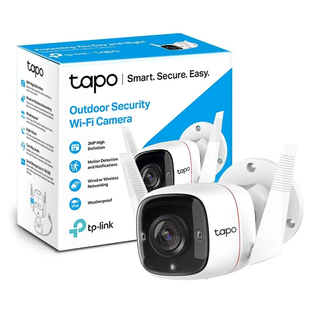 Câmera Wifi Externa TpLink Tapo C310 KaBuM