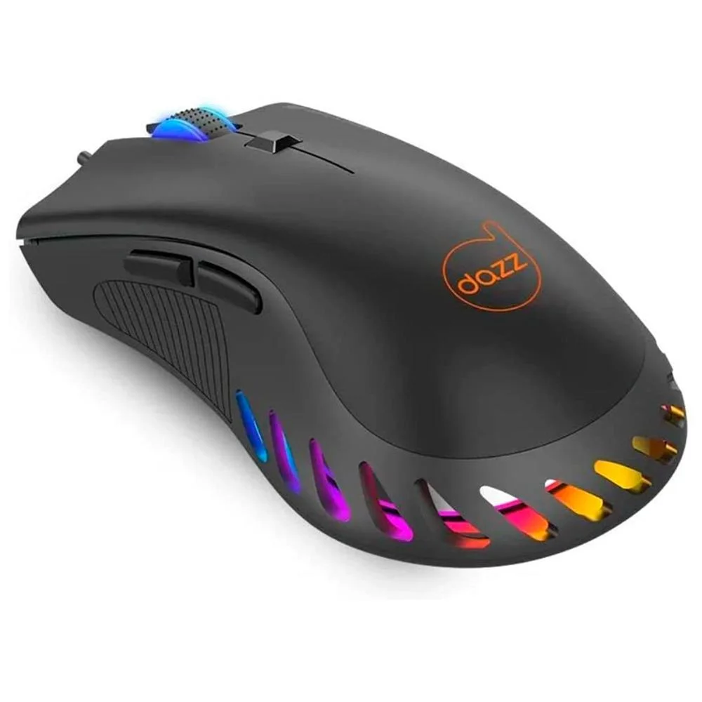 ディエルマスーターズ Mouse Gamer Dazz Deathstroke Com Fio KaBuM