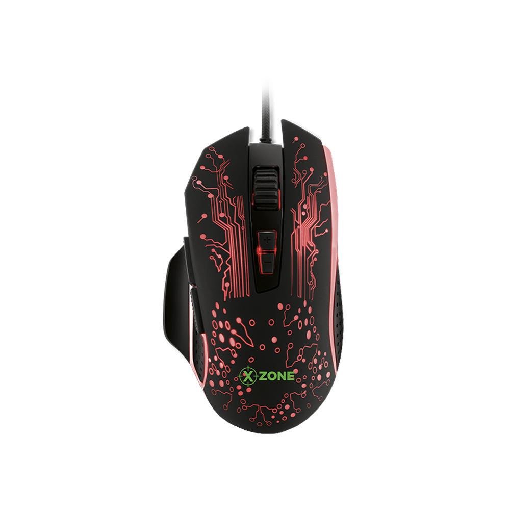 Mouse Gamer Com Fio Xzone Gmf03 RGB KaBuM